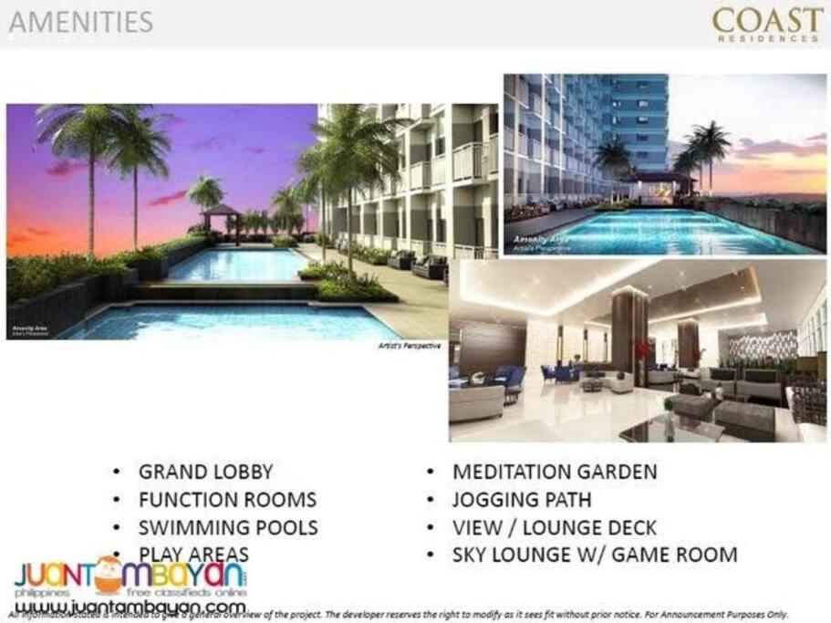 Smdc Coast Residences Lovely Fully-Furnished 1 Bedroom Condo With Pool Manila Bagian luar foto